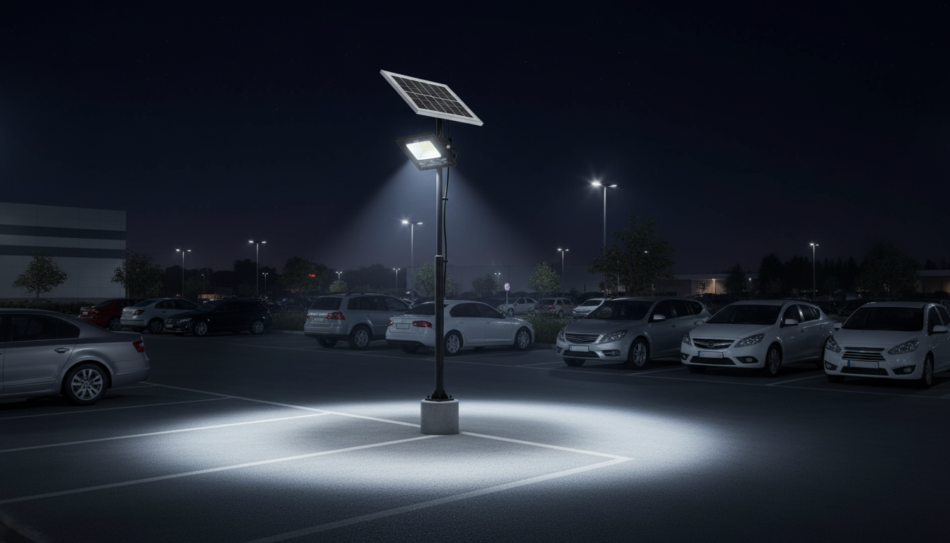 Proiector LED INNOVA 400W Cu Panou Solar si telecomanda, IP66 + Cadou Surpriza