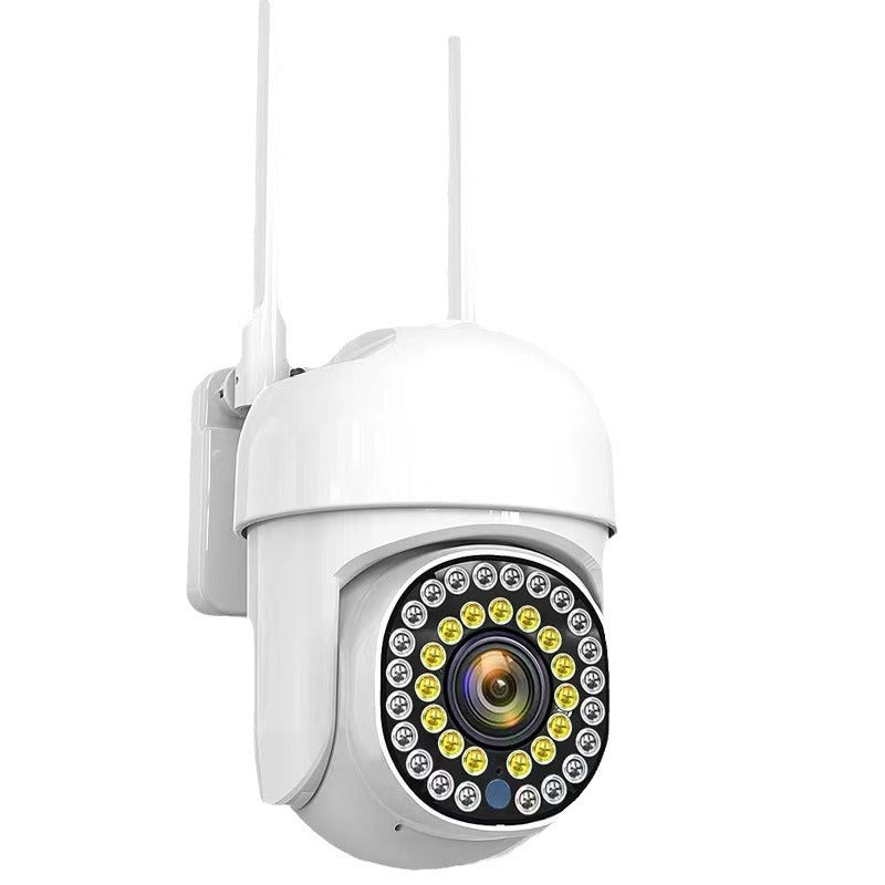 Pachet 2 x Cameră de Supraveghere Smart WIFI, 36 LED-uri, HD, IP66 + 2 Carduri Incluse+CADOU SURPRIZA