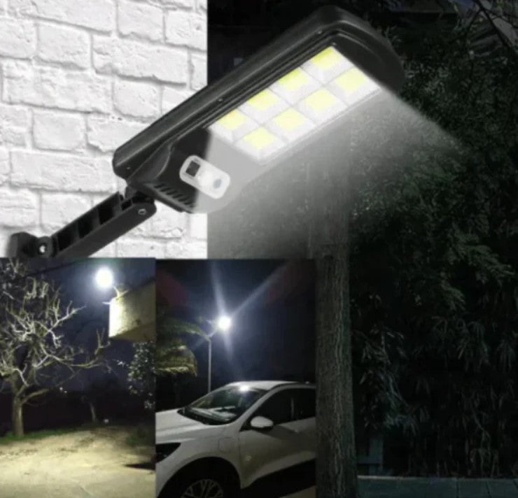 Set 5 Lampi cu Incarcare Solara prin Inductie 160 LED-uri COB, telecomanda + cadou surpriza