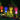Set 2 x Lampi Solare Decorative de Gradina Ingerasi , RGB , acumulator incorporat
